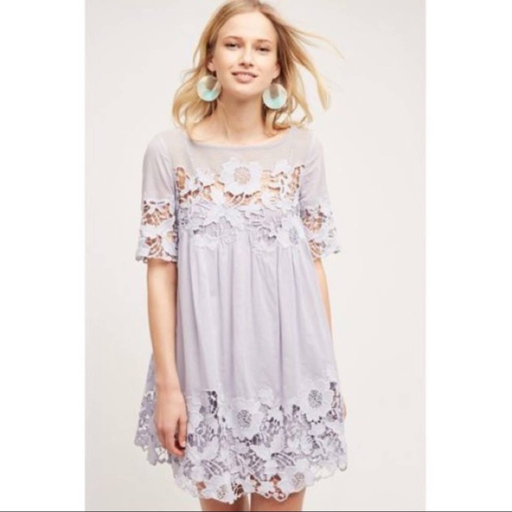 Anthropologie Holding Horses Magnolia Lace Dress